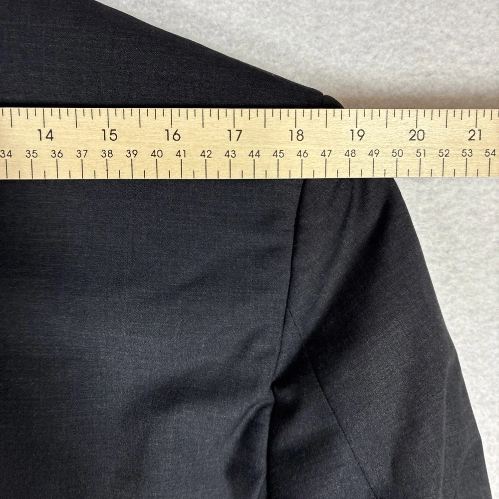 Brooks Brothers Explorer Regent Fit Black Wool Blend Sport Coat Blazer 39R
